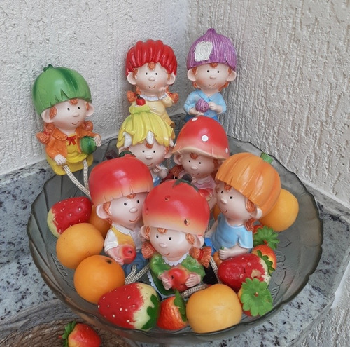 Casal Boneco Resina Casa E Jardim Enfeite Estatueta