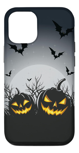 iPhone 12/12 Pro Halloween Caso Scary Cala B08n6hds1f_300324