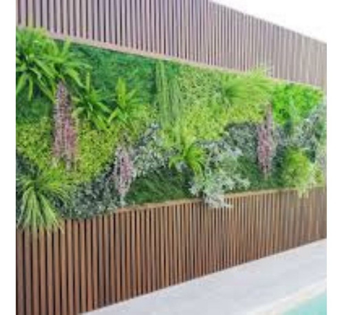 Follaje Jardín Vertical Artificial 60x40 Cms. X 2 Unidades
