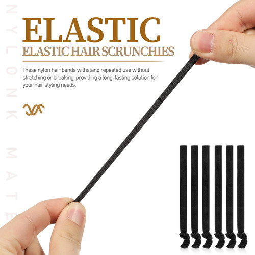 100 Peças De Elásticos De Cabelo Elásticos, Laços De Cabelo