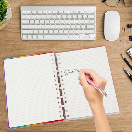 Libretas Diseños Variados Anillada Tipo Cuaderno A5 100pg