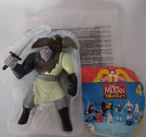 Shan Yu Mulan Mcdonalds Disney Vintage 