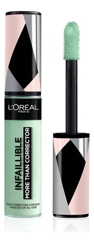 Corrector L'oréal Paris Infallible Full Wear 24 Horas Tono Green