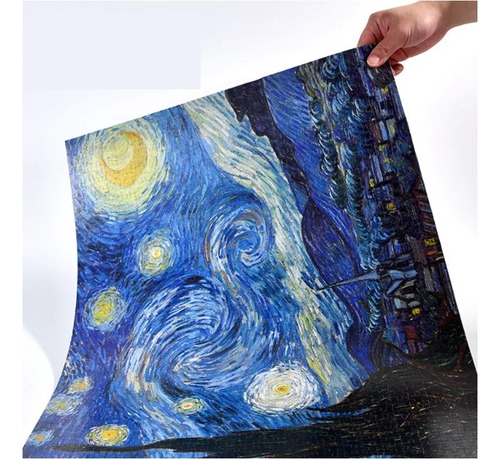 Rompecabezas Van Gogh La Noche Estrellada 1000 Piezas