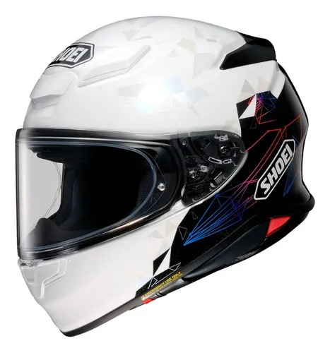 Capacete Shoei NXR Valkyrie TC-1 Azul/Branco/Vermelho - Grid