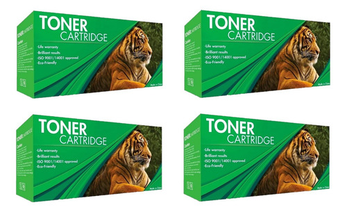 4 Toners Compatible 230a Con Chip Color Lj Pro 4203 4303 2/1 Negro/cyan/magenta/yellow