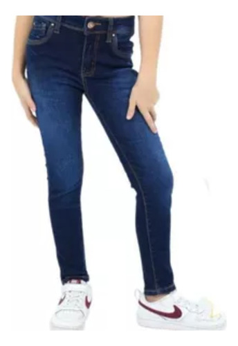 Jeans Niña Talla 12 Importado Wonder Nation Skinny Strech 