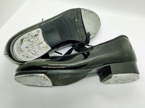 Zapatos De Tap De Usa Capezio Charol Impecable Talle 4 Usa
