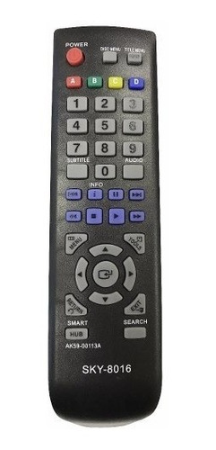 Ci Controle Remoto Tv Samsung Sky-8016 Ak59-00113a Sky8016