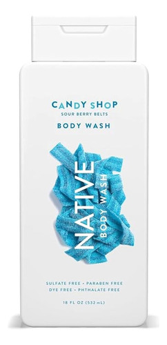 Native Body Wash Candy Shop Sour Berry Belts