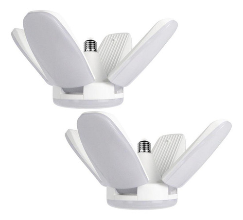 Luces De Garaje Led Plegables Deformables De 6500 K Con Torn