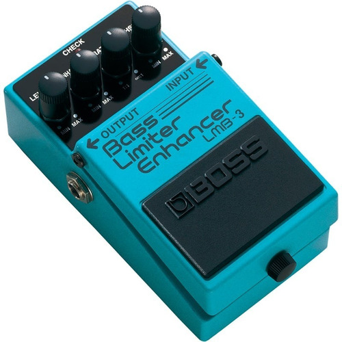 Pedal Boss Bass Limiter Enhancer P/ Contrabaixo - Lmb-3 Azul