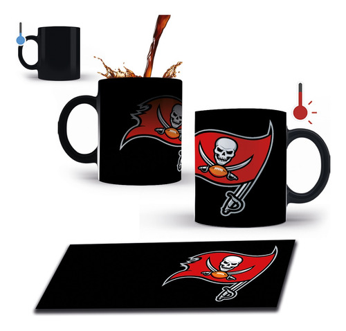 Taza Mágica 11 Oz Nfl Buccaneers Tampa Bay Mod4