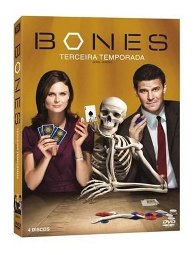 Dvd Bones Terceira Temporada