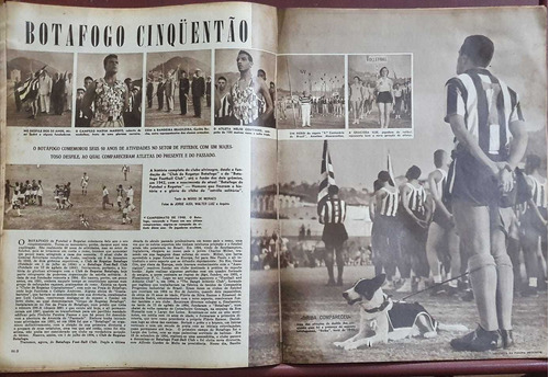Cinquentenário Do Botafogo Revista O Cruzeiro De 1954 Biriba