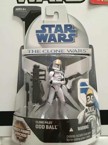 Clone Pilot Odd Ball Clone Wars Cw # 11 3.75 Star Wars (Usado)