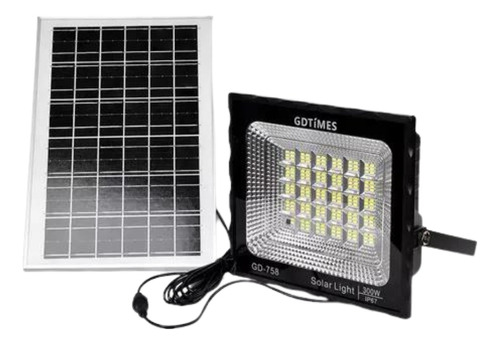 Kit Reflector Led Solar Exterior Panel 300w Lampara Control