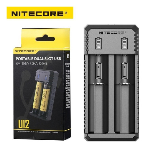 Cargador Nitecore Ul2 C/ Usb 2 Puertos