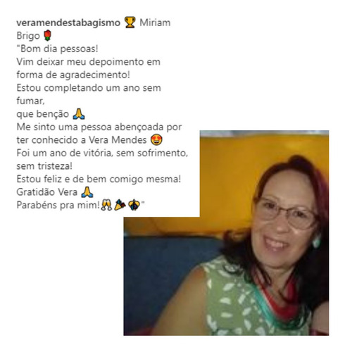 Imagem 1 de 10 de Pare De Fumar Rápido Com Vera Mendes - On-line - Mentoria