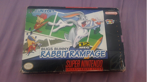Juego Super Nintendo Bugs Bunny