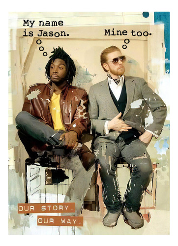 My Name Is Jason. Mine Too. : Our Story. Our Way., De Jason Reynolds. Editorial Atheneum Books, Tapa Blanda En Inglés