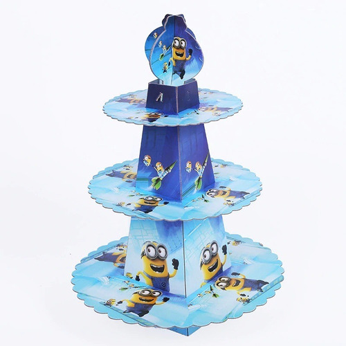 Base Soporte Para Cupcakes, Ponquesitos, Paw Patrol, Minions