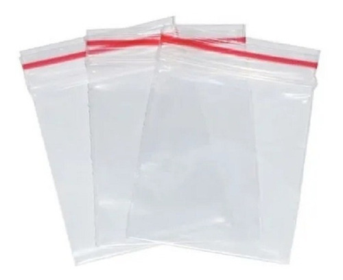 Imagem 1 de 4 de Saquinhos Zip Lock Abre E Fecha 4 X 5 Cm - 100 Unidades