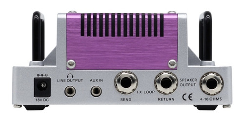 Amplificador Guitarra Mini 5w Hotone Nla-2 Purple Wind
