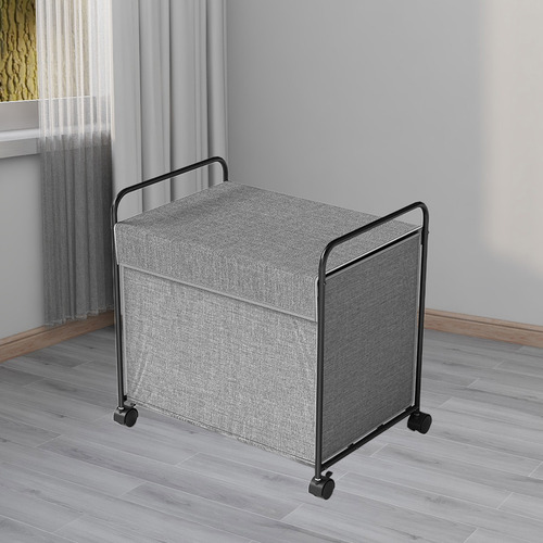 Caja Organizadora Extraíble De Tela N Storage Con Ruedas