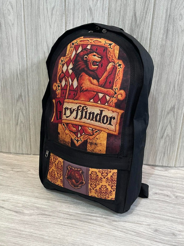 Mochila Escolar Harry Potter Gryffindor Hp Hogwarts