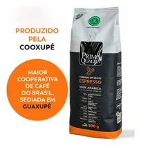 Comprar Café Prima Qualitá Torrado Em Grãos Espresso Gourmet 500g