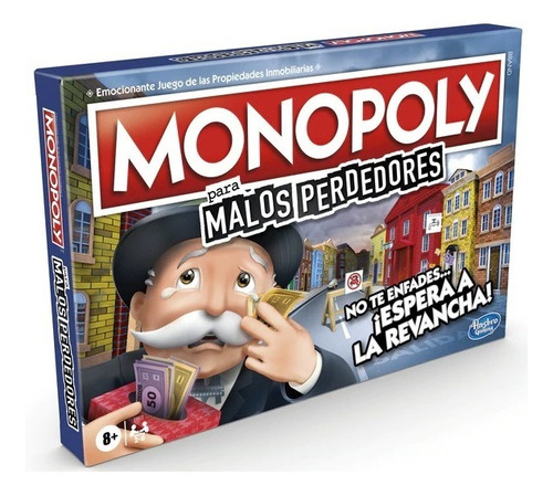 Juego De Mesa Monopoly Malos Perdedores - Hasbro Gaming