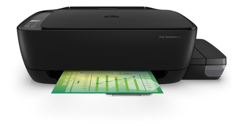 Imagen 6 de 12 de Impresora a color multifunción HP Ink Tank Wireless 415 con wifi negra 200V - 240V