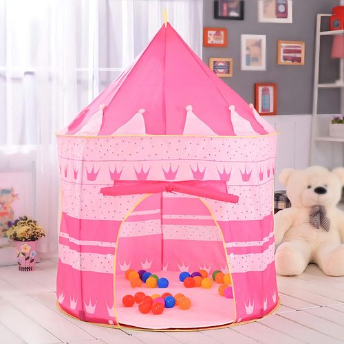 Carpa Infantil Castillo Casita Castillo Juegos Para Niños/as Color Azul