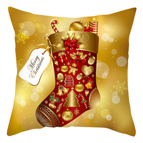 Funda Decorativa De 9 Piezas For Sofá Navideño