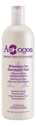 Aphogee Champu Para Cabello Danado, 16 Fl Oz