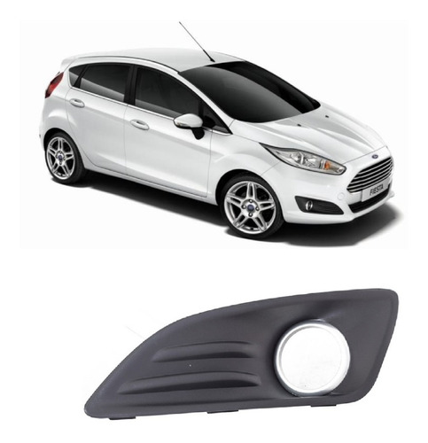 Parrilla Lateral Paragolpe Ford Fiesta Kinetic C/aro Gris