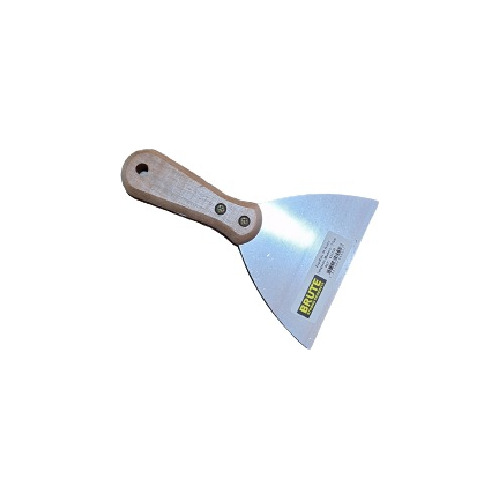 Espátula De Acero Mango De Madera De 12 Cm - Acero Templado