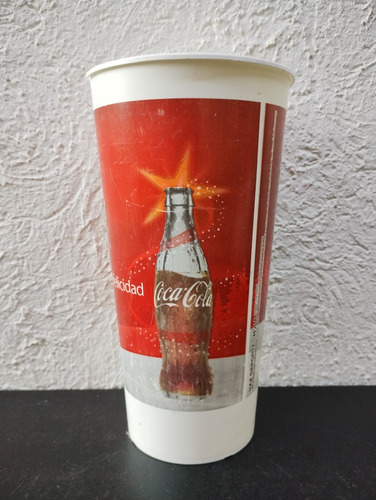 Vaso Coca Cola Navideño Oso Y Árbol Ayudar Está En Ti 2009 (Usado)