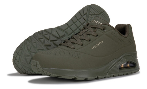 Tenis Skechers Uno Mujer 73690olv