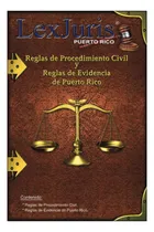 Comprar Libro: Reglas De Procedimiento Civil Y Reglas De Evidencia Y