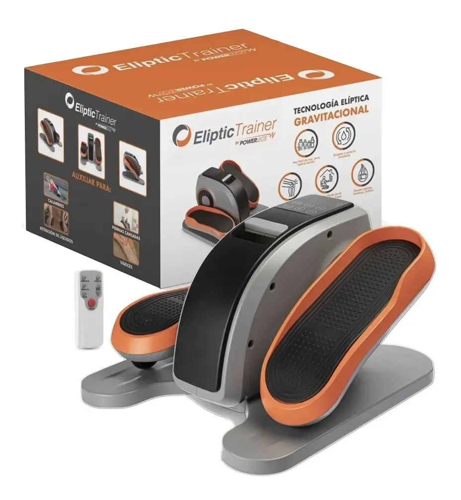 Mini Elíptica Eléctrica Eliptic Trainer By Power Legs - Color Naranja