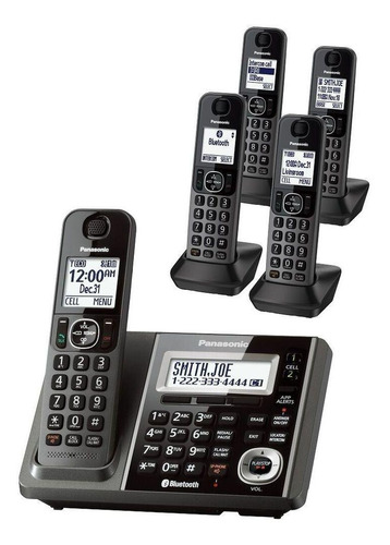 Imagen 2 de 3 de Teléfono inalámbrico Panasonic KX-TG585 negro