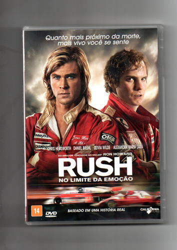 Dvd - Rush - No Limite Da Emoção
