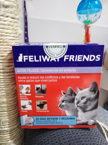 Imagen 1 de 1 de Feliway Friends Difusor+recambio. 100% Americano