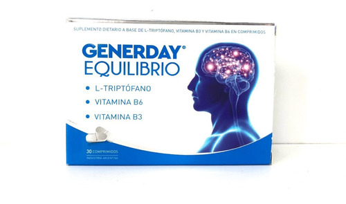 Generday Equilibrio Vitamina B6 B3 30 Comprimidos