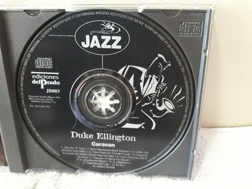 Cd Duke Ellington Caravan Jazz (Usado)