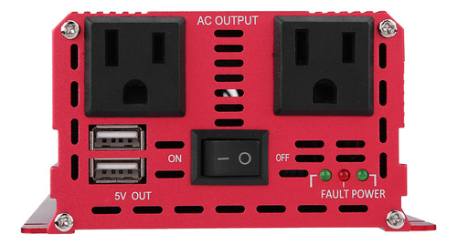 Inversor De Potência 1000w Dc 12v Para Ac 2000w Conversor De