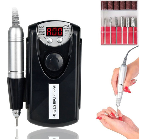 Maquina Torno Uñas Manicure Pedicure Pulidor Electrico