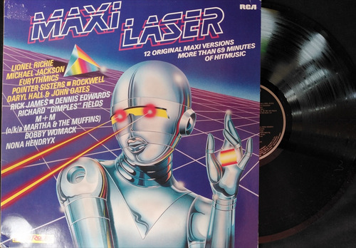 Maxi Laser- Michael Jackson, Eurythmics, Rick James, Darly H (Usado)